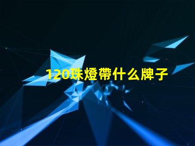 120珠燈帶什么牌子好 燈帶120珠什么意思